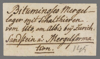 L 01324
<br/>
Label met opschrift
<br/>
<em>Escher von der Linth, Johannes Conrad (1767-1823)</em>